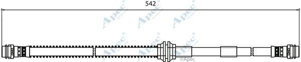 APEC BRAKING Тормозной шланг HOS3897